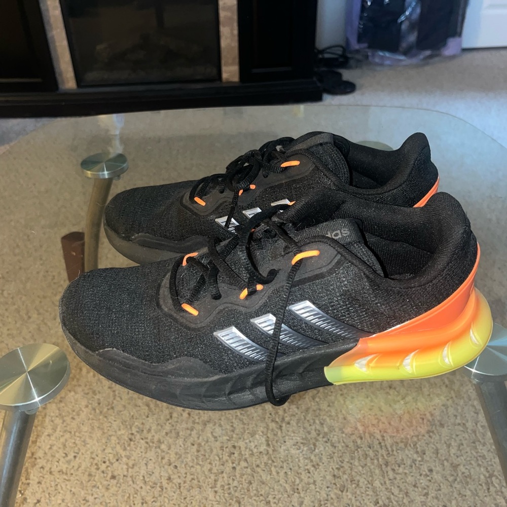 Adidas Black and Orange